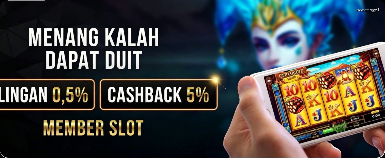 Main hometogelq Menang Jackpot Besar