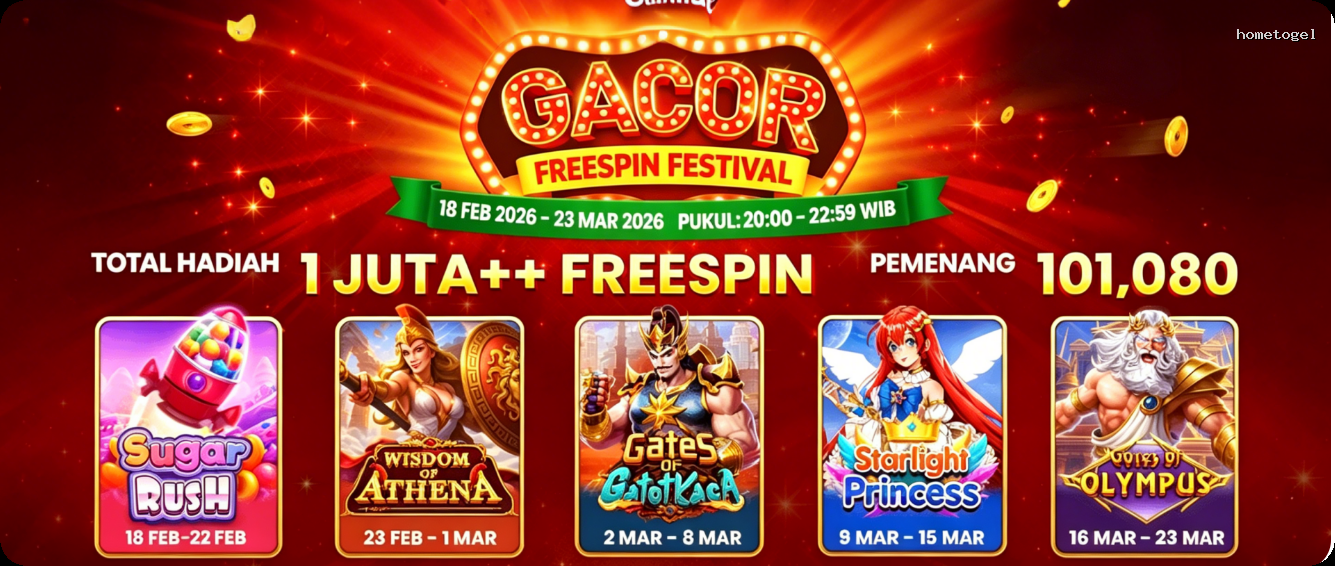 Login hometogel Sekarang Bonus Melimpah